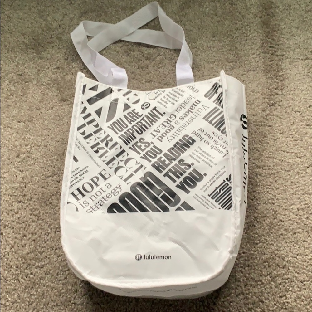 lululemon bag white